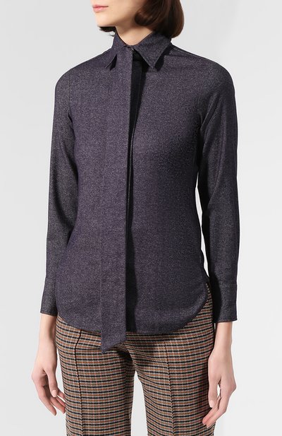 Рубашка из смеси хлопка и шерсти KITON, арт. D48407K04S12, фото 3