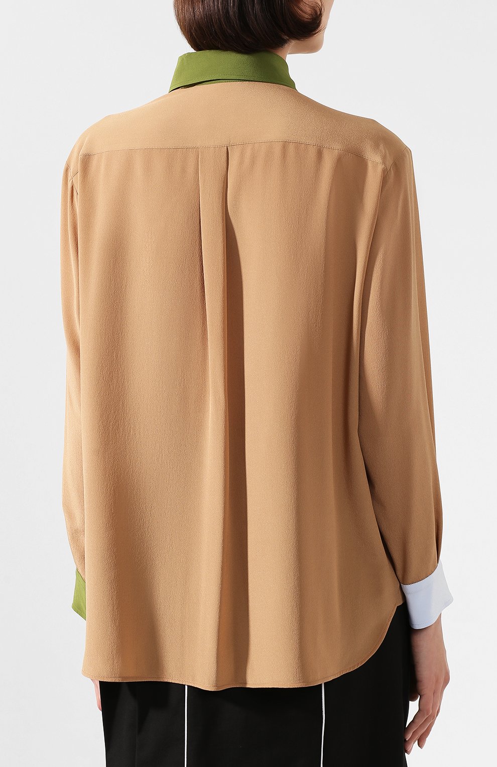 Шелковая блузка BURBERRY, арт. 4560738, фото 4