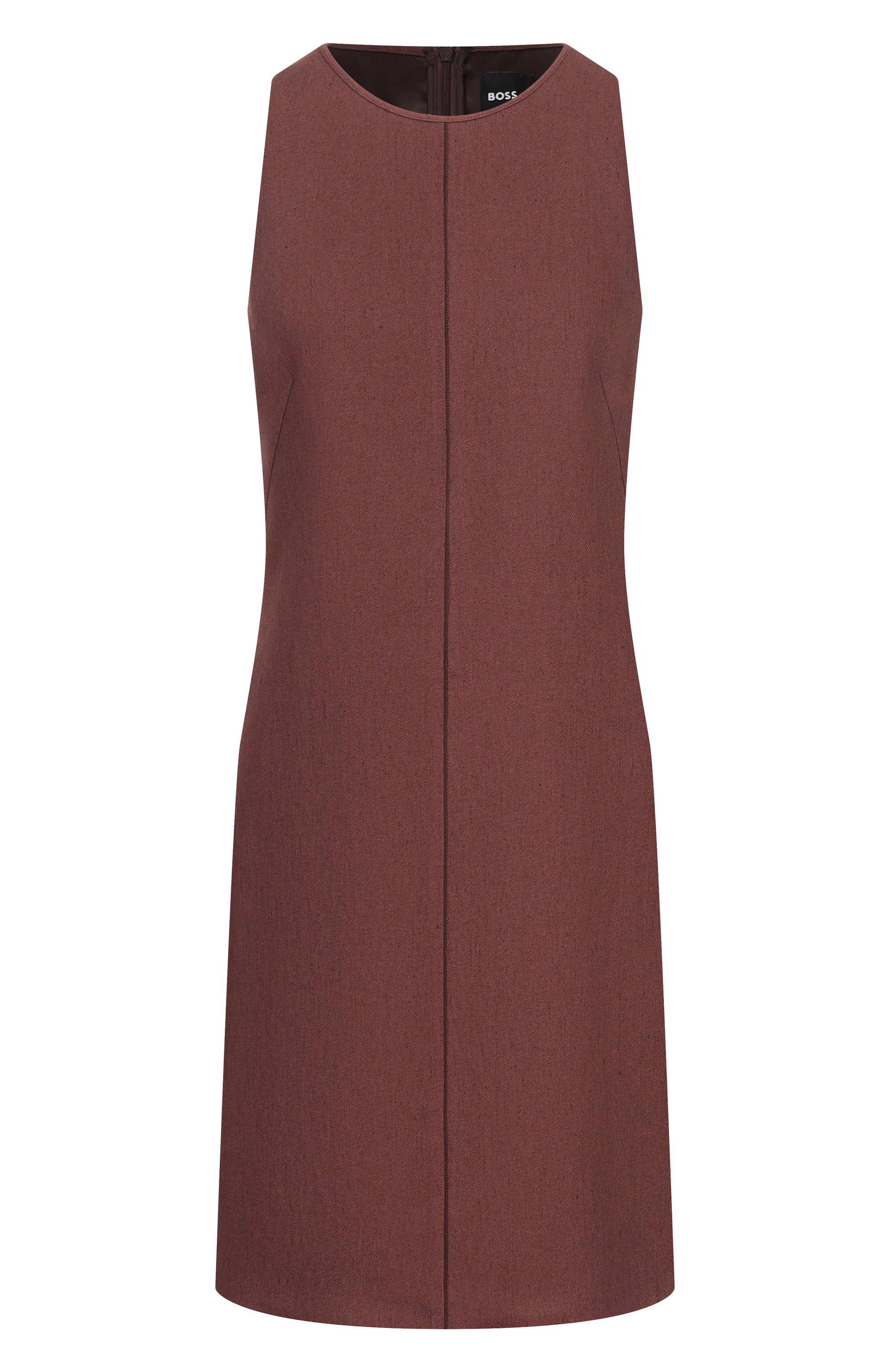Платье изо льна и вискозы BOSS, арт. 50557447, фото 1