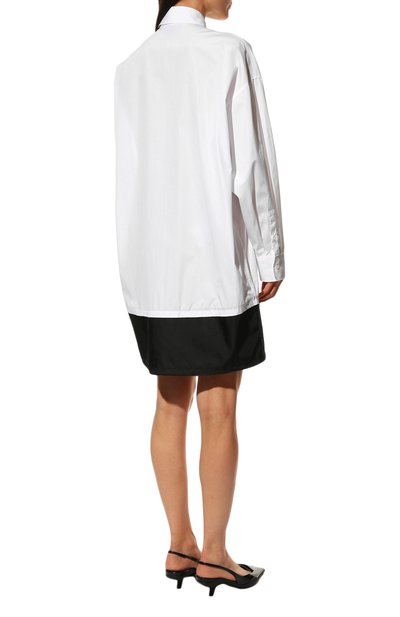 Хлопковое платье PRADA, арт. P3E83-10UR-F0964-212, фото 4