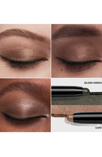 Двусторонние тени-карандаш, оттенок cafe shimmer / gilded green shimmer (1,6g) BOBBI BROWN, арт. H6DN-01, фото 3