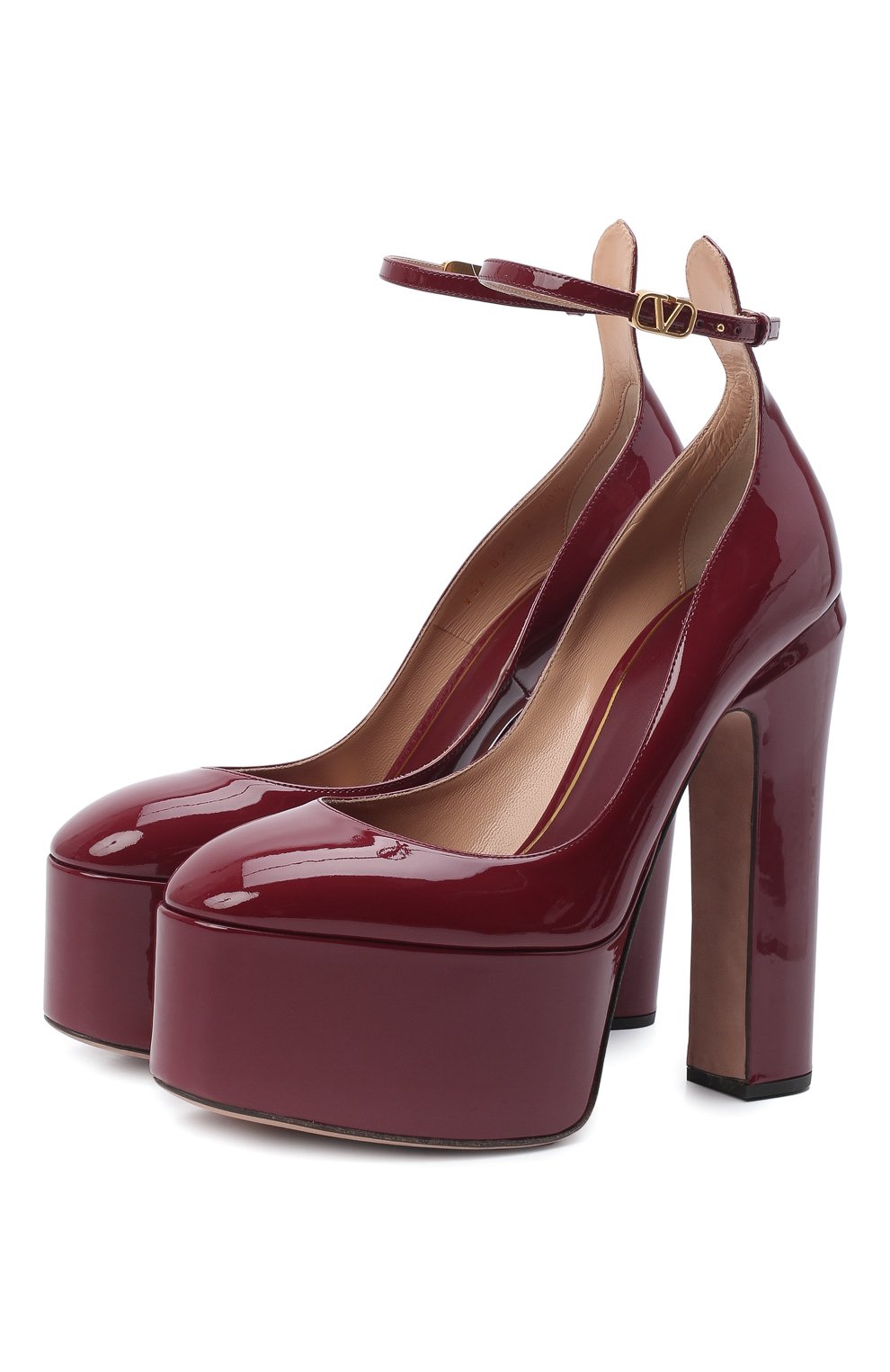 Кожаные туфли valentino garavani tan-go VALENTINO, арт. XW2S0DQ3/VNE, фото 1