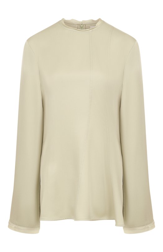 Атласная блузка Jil Sander J02NC0271/J76018 Зелёный J02NC0271/J76018