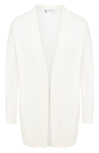 Женский кардиган из смеси льна и хлопка IL BORGO CASHMERE, арт. 55-1046G0