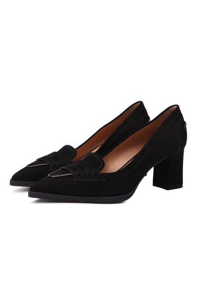 Женские замшевые туфли SANTONI, арт. WDEG71386PC4NMGS