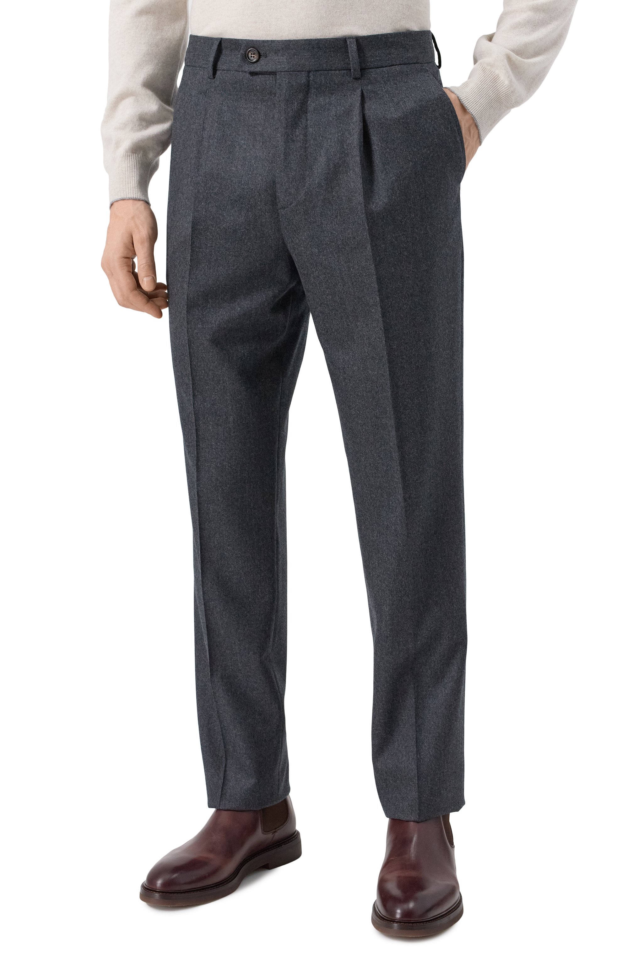 Шерстяной костюм BRUNELLO CUCINELLI, арт. ME226LDWH, фото 6