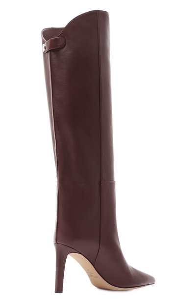 Кожаные сапоги alizze 85 JIMMY CHOO, арт. F_AL.EA/IZ/ZE KB 85/SUE_SQM.AL_5A_IZ/ZE KB 85, фото 5