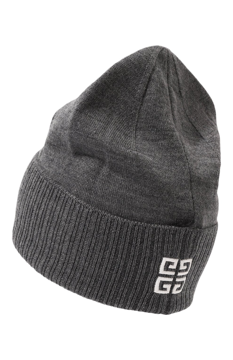 Шерстяная шапка GIVENCHY серого цвета по цене 34250 руб., арт. GWCAPP/U7163, фото 3 Шерстяная шапка GIVENCHY, арт. GWCAPP/U7163, фото 3
