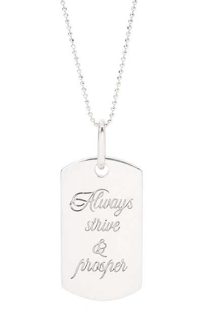 Подвеска на цепочке LEVASHOVAELAGINA серебряного цвета по цене 17000 руб., арт. asap/n, фото 4 Подвеска на цепочке LEVASHOVAELAGINA, арт. asap/n, фото 4