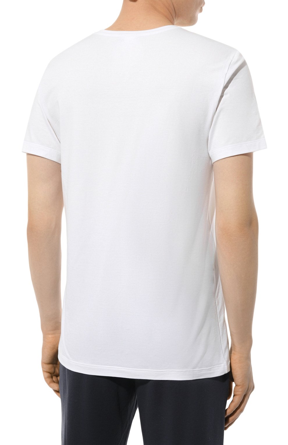 Хлопковая футболка HANRO, арт. 073088., фото 4