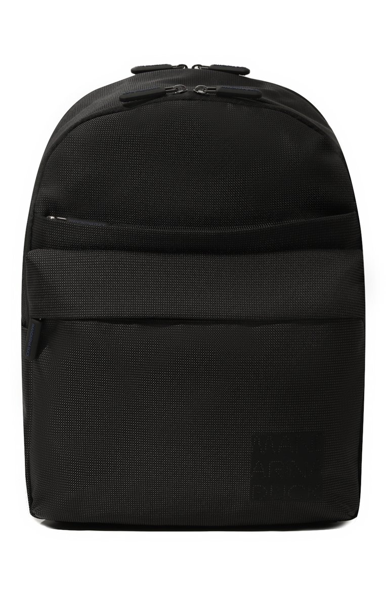 Мужской рюкзак district  MANDARINA DUCK черного цвета, арт. KPT01-16Z | Фото 1 (Размер: large; Материал: Текстиль; Стили: Кэжуэл; Сумки-технические: Рюкзаки - большие)