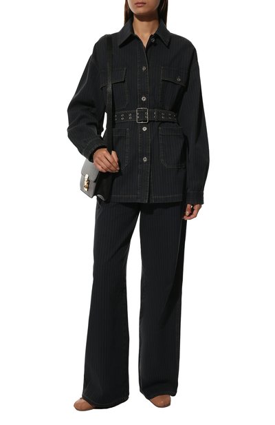 Джинсовая куртка MIU MIU, арт. GWB124-1ZGM-F0002, фото 2