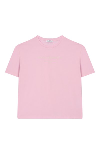 Хлопковая футболка PHILOSOPHY DI LORENZO SERAFINI KIDS, арт. I1E605/5203/12-14