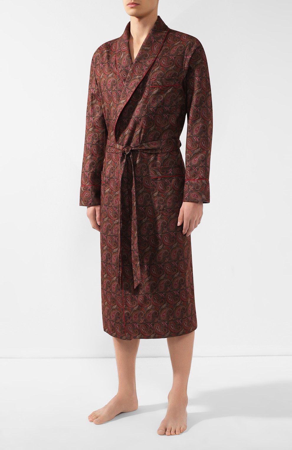 Хлопковый халат ROBERTO RICETTI, арт. VESTAGLIA R0BE/0R02304, фото 3