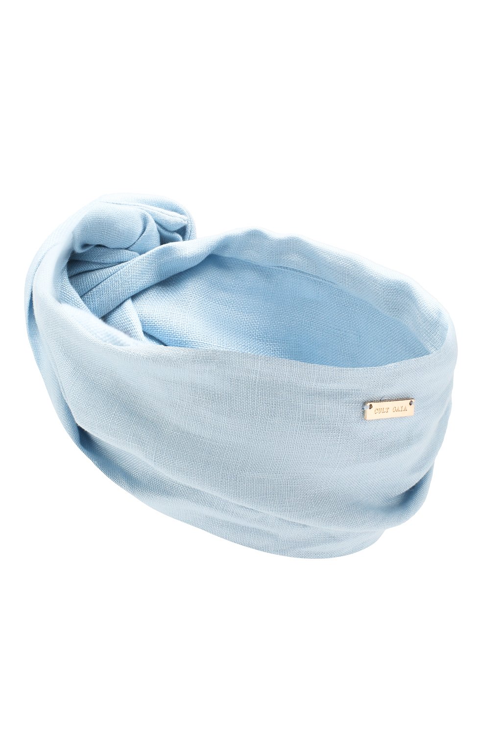Льняная повязка на голову CULT GAIA, арт. 40001L09 SKY, фото 2