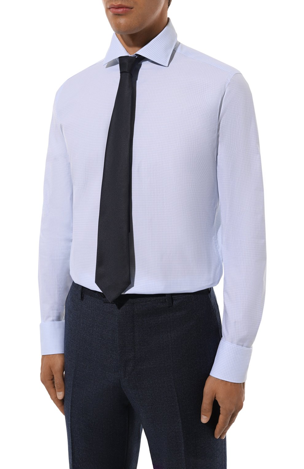 Хлопковая сорочка CANALI, арт. NCL7098/GR03305, фото 3