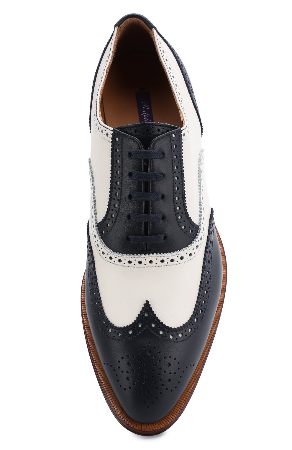 Кожаные оксфорды RALPH LAUREN, арт. 800803375, фото 5