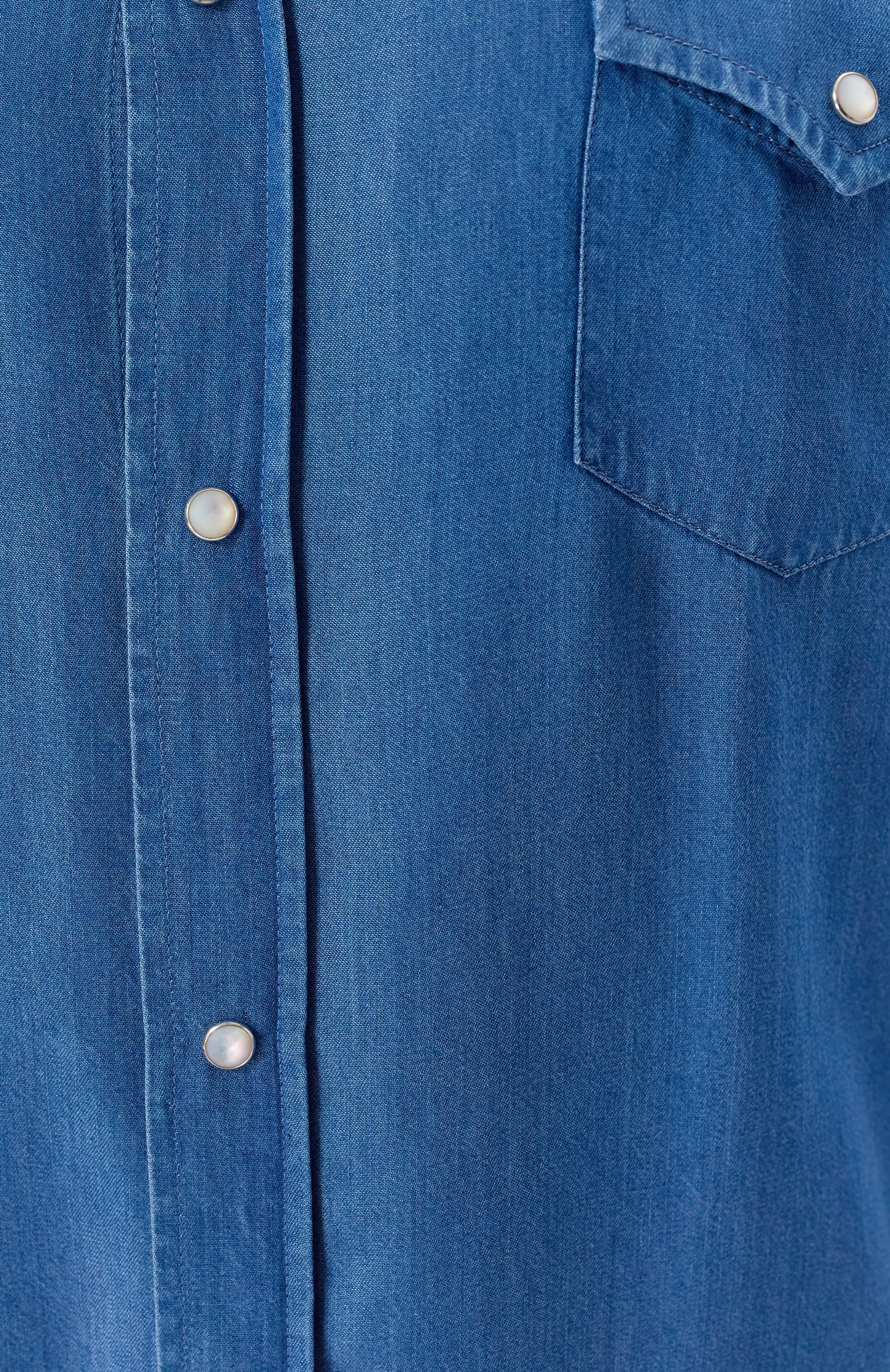 Джинсовая рубашка BRUNELLO CUCINELLI, арт. MH2564008W, фото 5