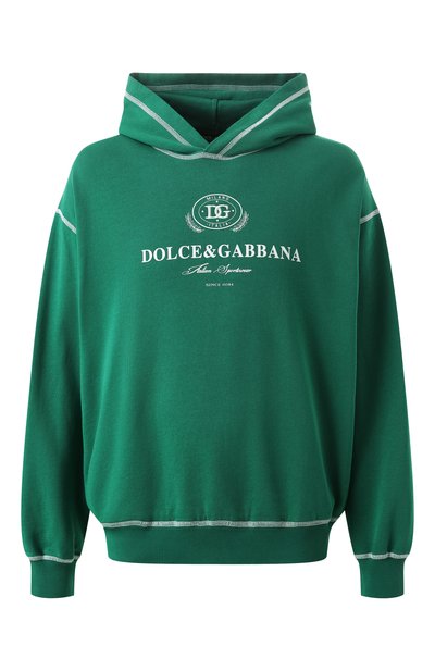 Мужской хлопковое худи DOLCE & GABBANA, арт. G9BDXZ/G7N0N