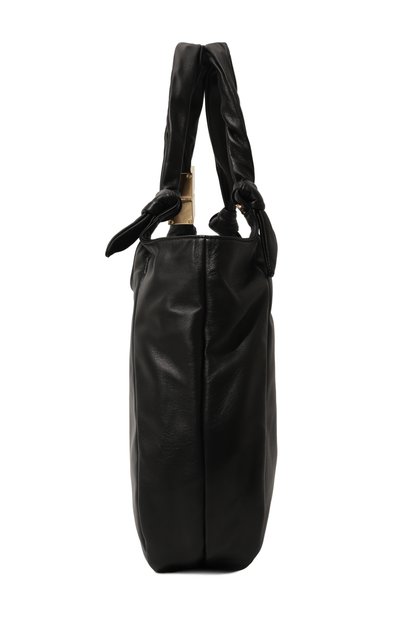 Сумка-шопер domino BORBONESE черного цвета по цене 98690 руб., арт. 924026, фото 4 Сумка-шопер domino BORBONESE, арт. 924026, фото 4