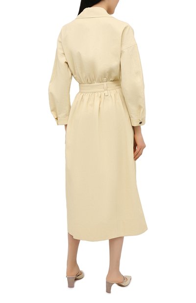 Льняное платье JIL SANDER, арт. JSPS501105-WS320700, фото 4