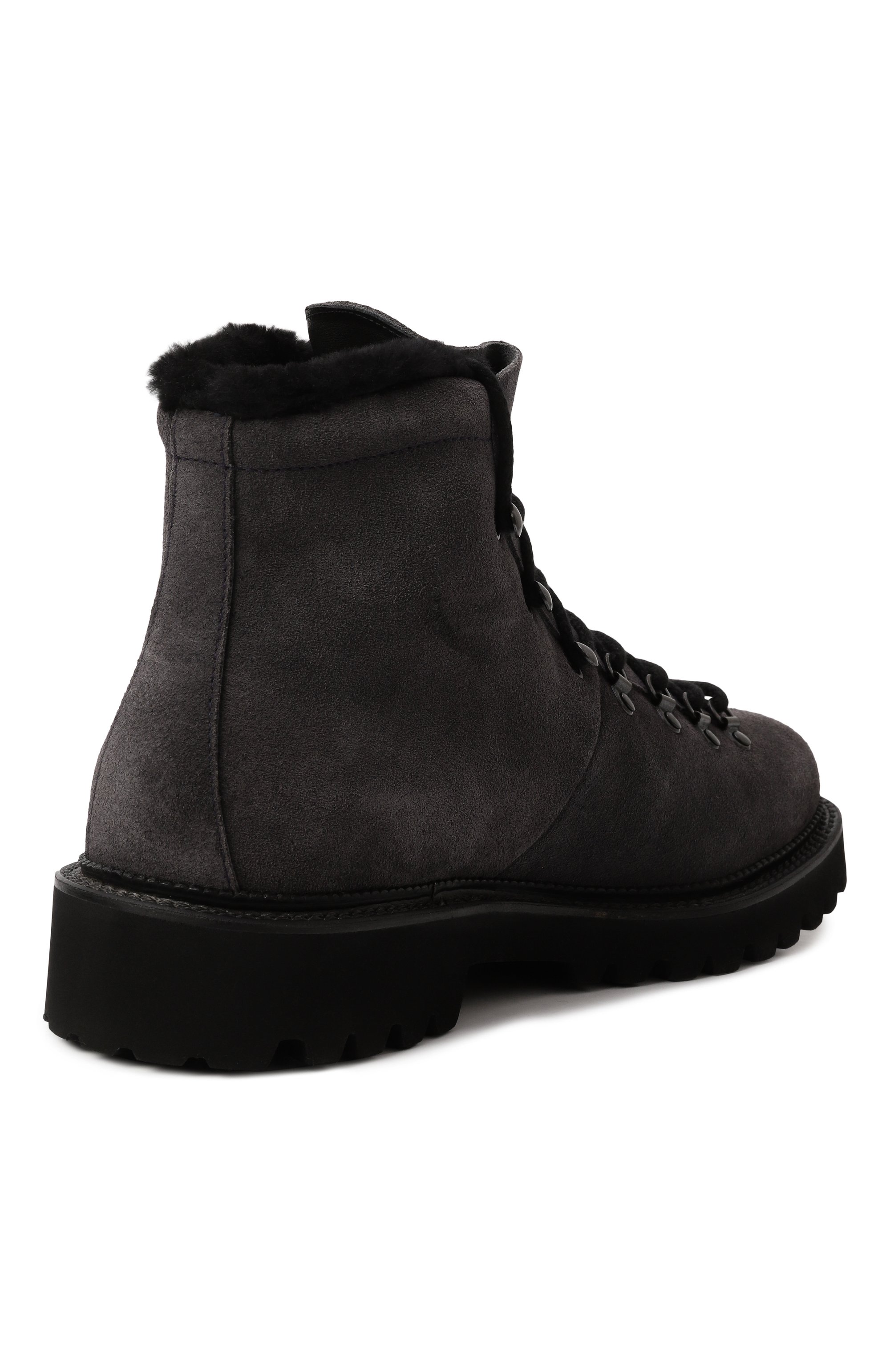 Замшевые ботинки s.moritz MILLE 885, арт. SM0RITZ G0RAIN DEEP NAVY/FUR, фото 5