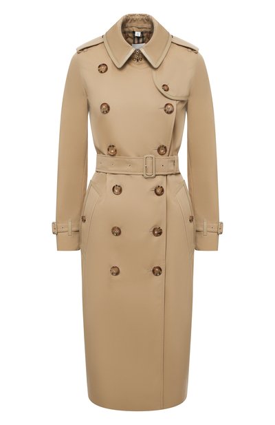 Женский хлопковый тренч kensington BURBERRY, арт. 8039248