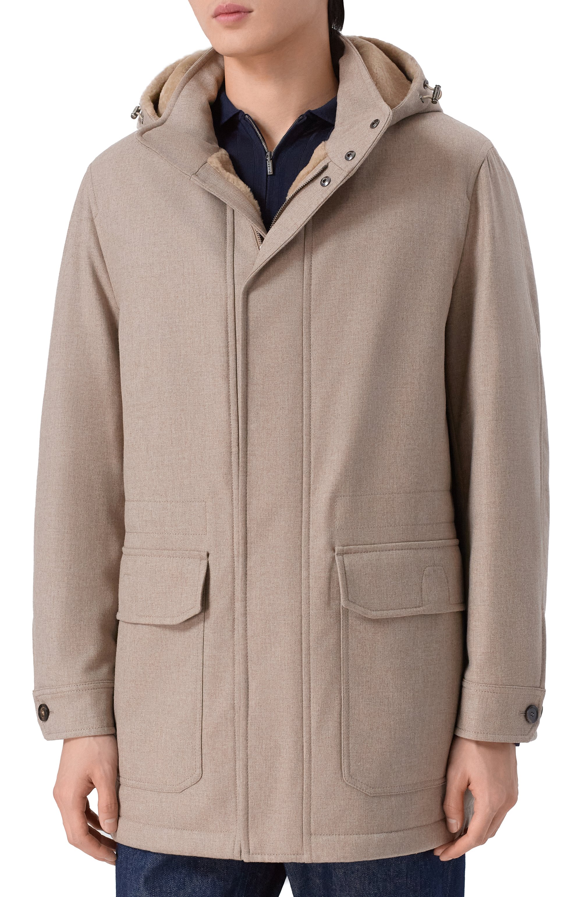 Куртка из кашемира и шелка с подкладкой из овчины BRIONI, арт. SHNY0L/0D311, фото 3