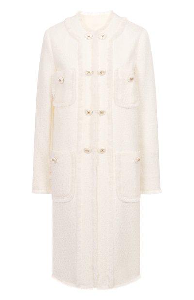 Женское пальто из шерсти и вискозы DOLCE & GABBANA, арт. F0C3UT/HUMUA