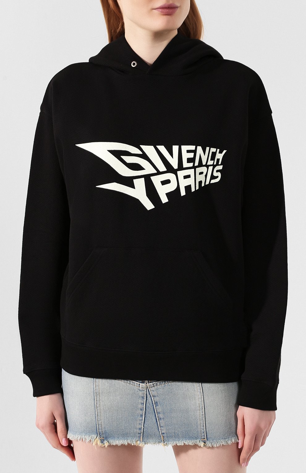 Хлопковое худи GIVENCHY, арт. BW706A3Z2D, фото 3