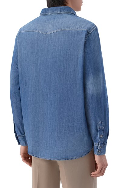 Джинсовая рубашка 7 FOR ALL MANKIND, арт. 7T840G51-29W, фото 4