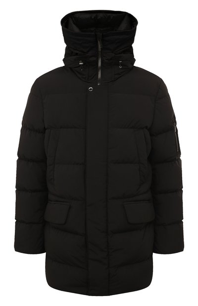 Пуховик davide-stp MOORER черного цвета по цене 270500 руб., арт. EDIVA-STP_SET, фото 1 Пуховик davide-stp MOORER, арт. EDIVA-STP_SET, фото 1