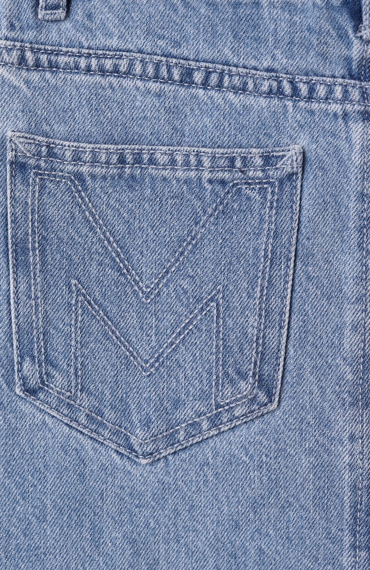 Детская джинсовая юбка MARC JACOBS (THE) голубого цвета, арт. W60539 | Фото 4 (Нос: Не проставлено; Материал сплава: Проставлено; Кросс-КТ: Деним; Материал внешний: Хлопок, Деним; Ростовка одежда: 4 года | 104 см, 5 лет | 110 см, 7 лет | 122 см, 9 лет | 134 см, 13 - 15 лет | 158 см, 12 лет | 152 см, 3 года | 98 см)