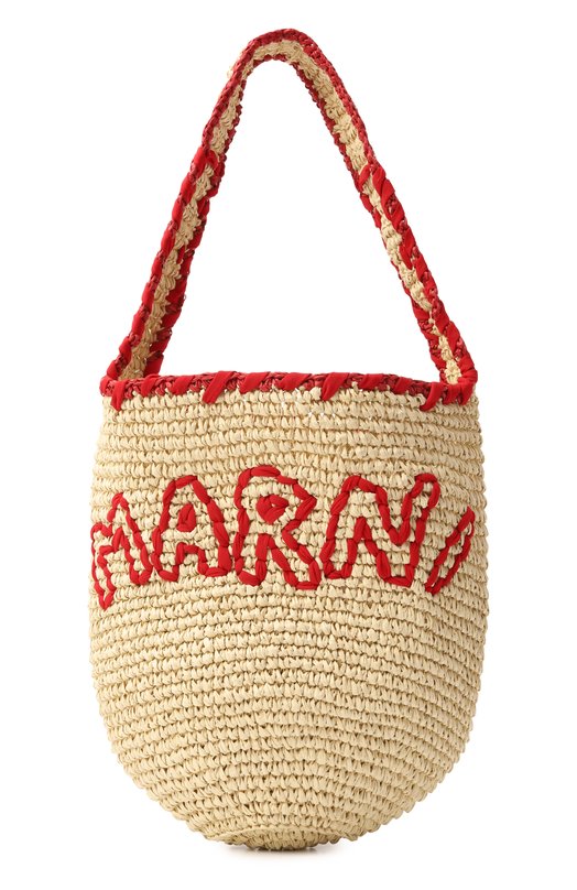 Сумка Nassa small Marni SBMP0257A0/P8561 Бежевый SBMP0257A0/P8561