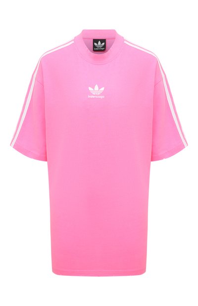 Хлопковая футболка balenciaga x adidas BALENCIAGA, арт. 723955 TNVU4, фото 1
