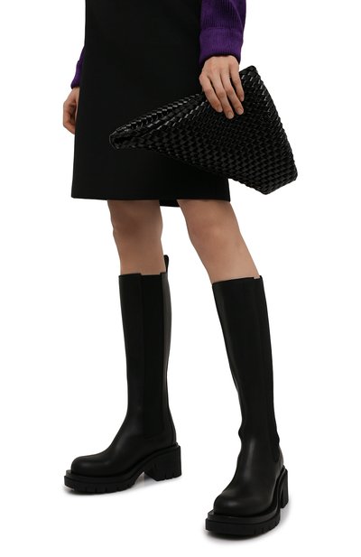 Кожаные сапоги bv lug BOTTEGA VENETA, арт. 667146/VBS50, фото 3