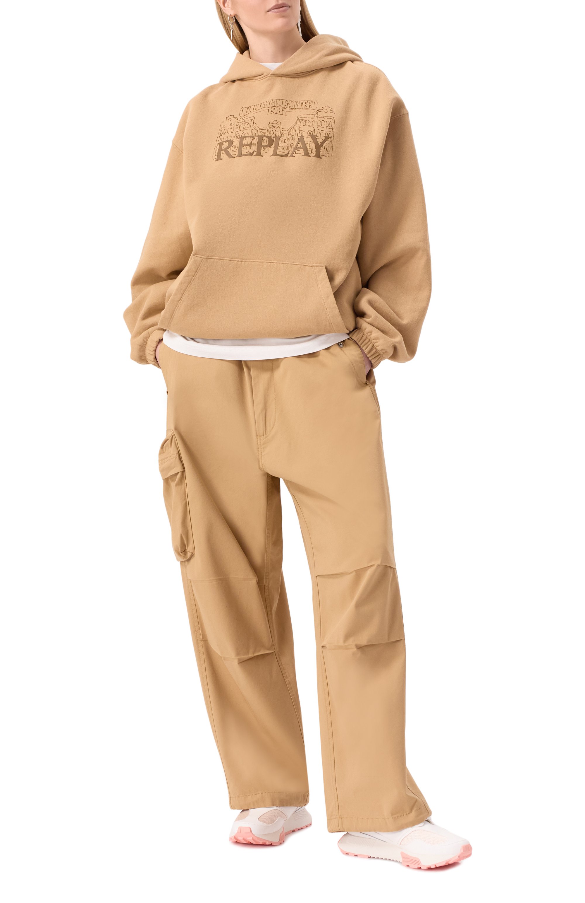 Хлопковое худи REPLAY, арт. W3455 .000.21842, фото 2