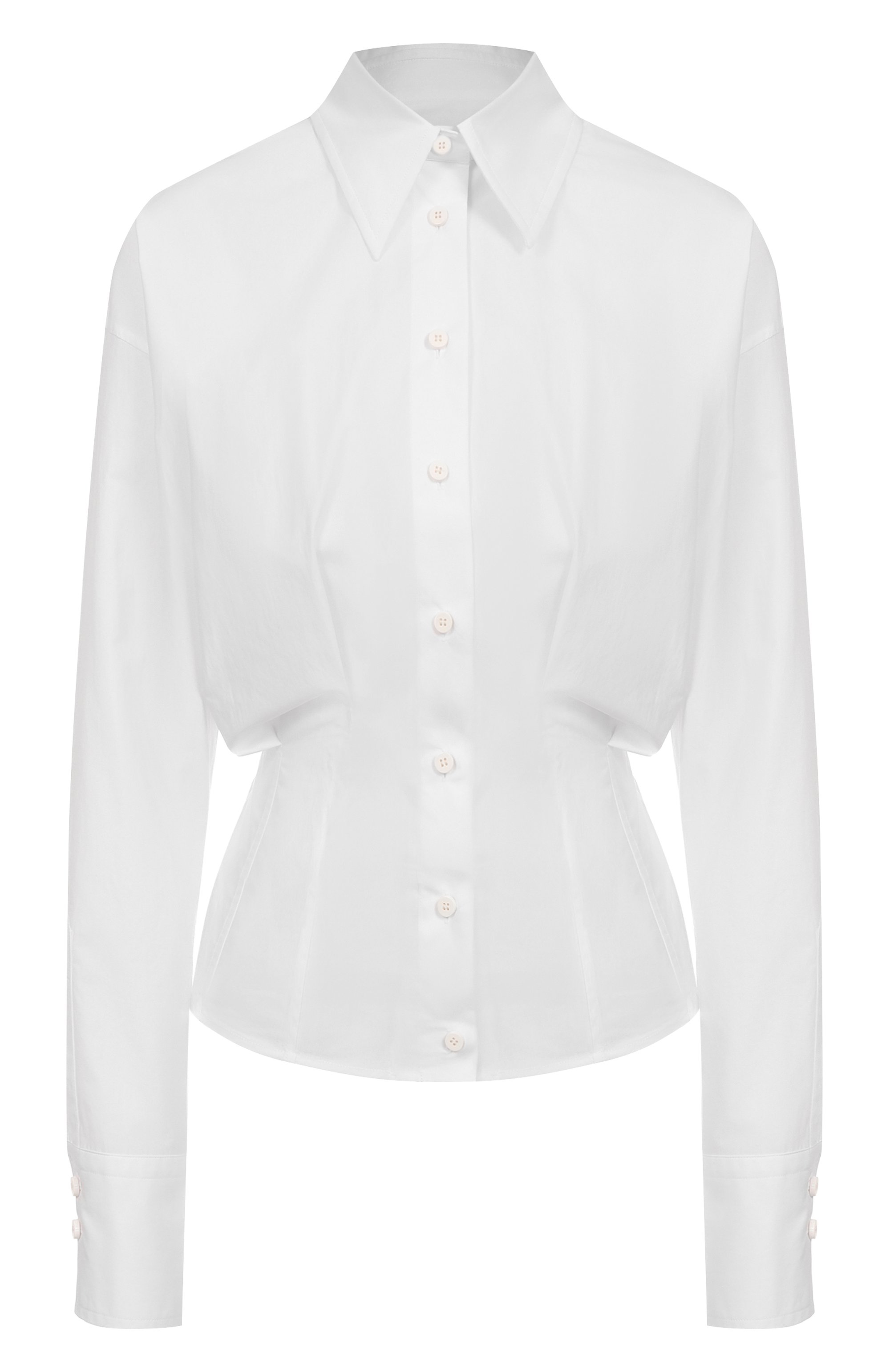 Хлопковая рубашка THE ATTICO, арт. 251WCH00043/CCC052AA, фото 1