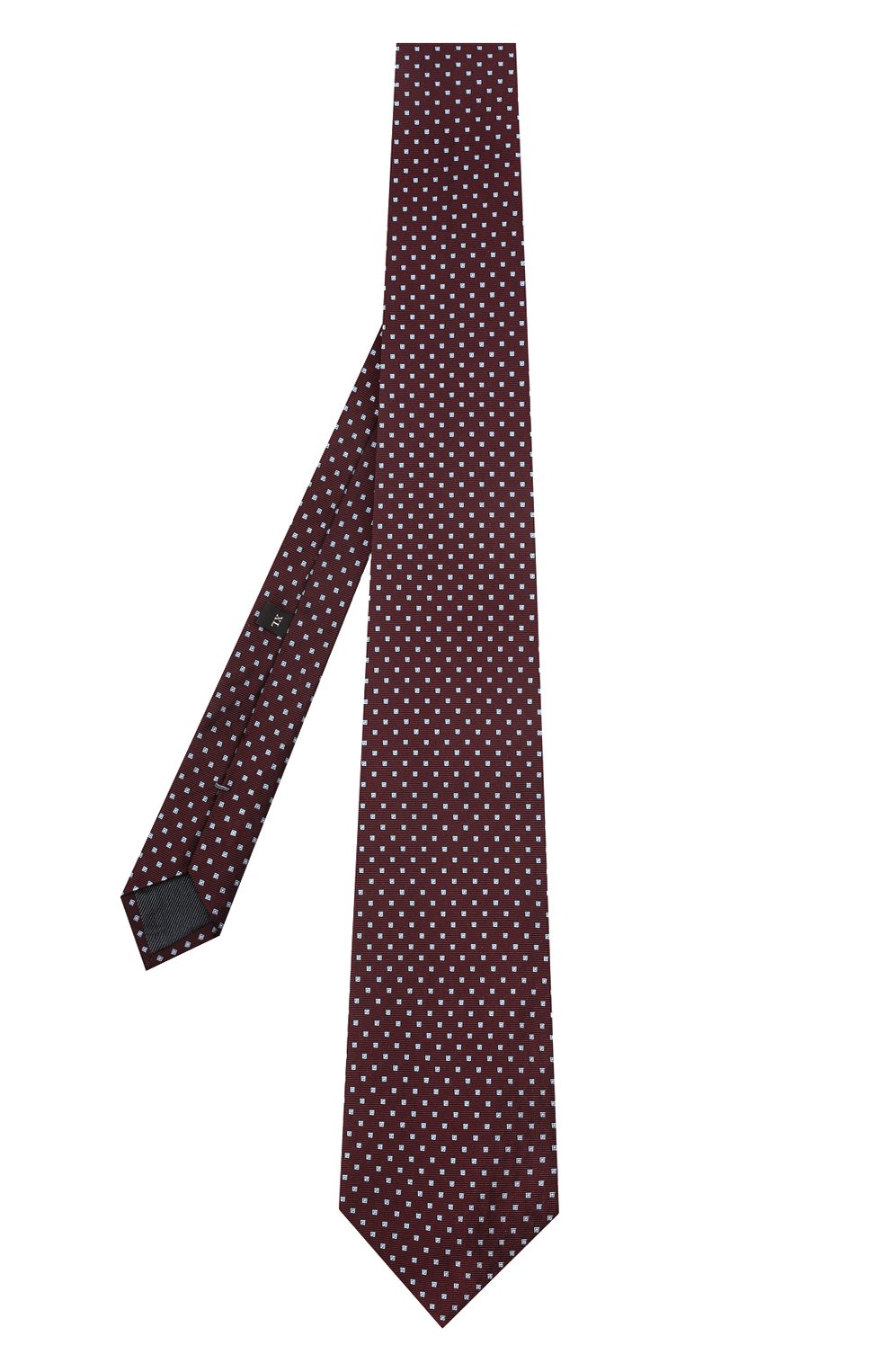 Шелковый галстук ZEGNA бордового цвета по цене 19950 руб., арт. Z3D03T/1XW, фото 3 Шелковый галстук ZEGNA, арт. Z3D03T/1XW, фото 3