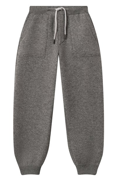 Джоггеры из шерсти и кашемира BRUNELLO CUCINELLI, арт. B36M12529B