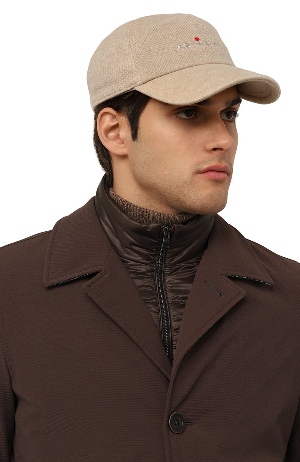 Кашемировая бейсболка KITON, арт. UCAPP22XC1042, фото 2