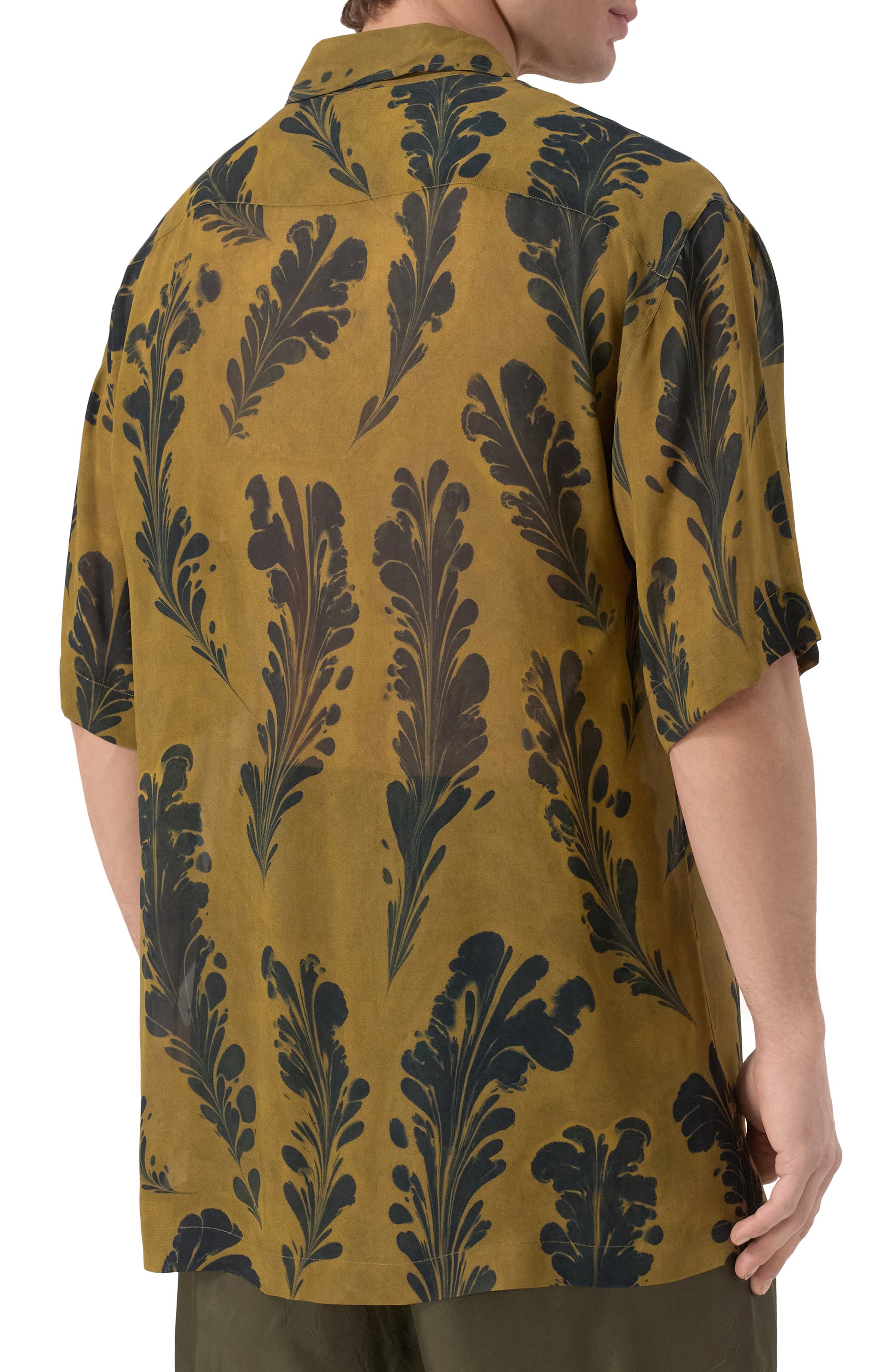 Рубашка из вискозы DRIES VAN NOTEN, арт. 251-020751-1004, фото 4