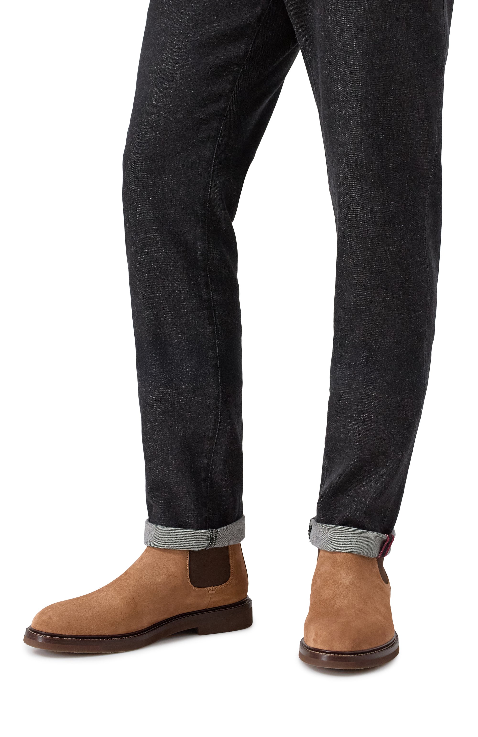 Замшевые челси BRUNELLO CUCINELLI, арт. MZUPEAE818, фото 3