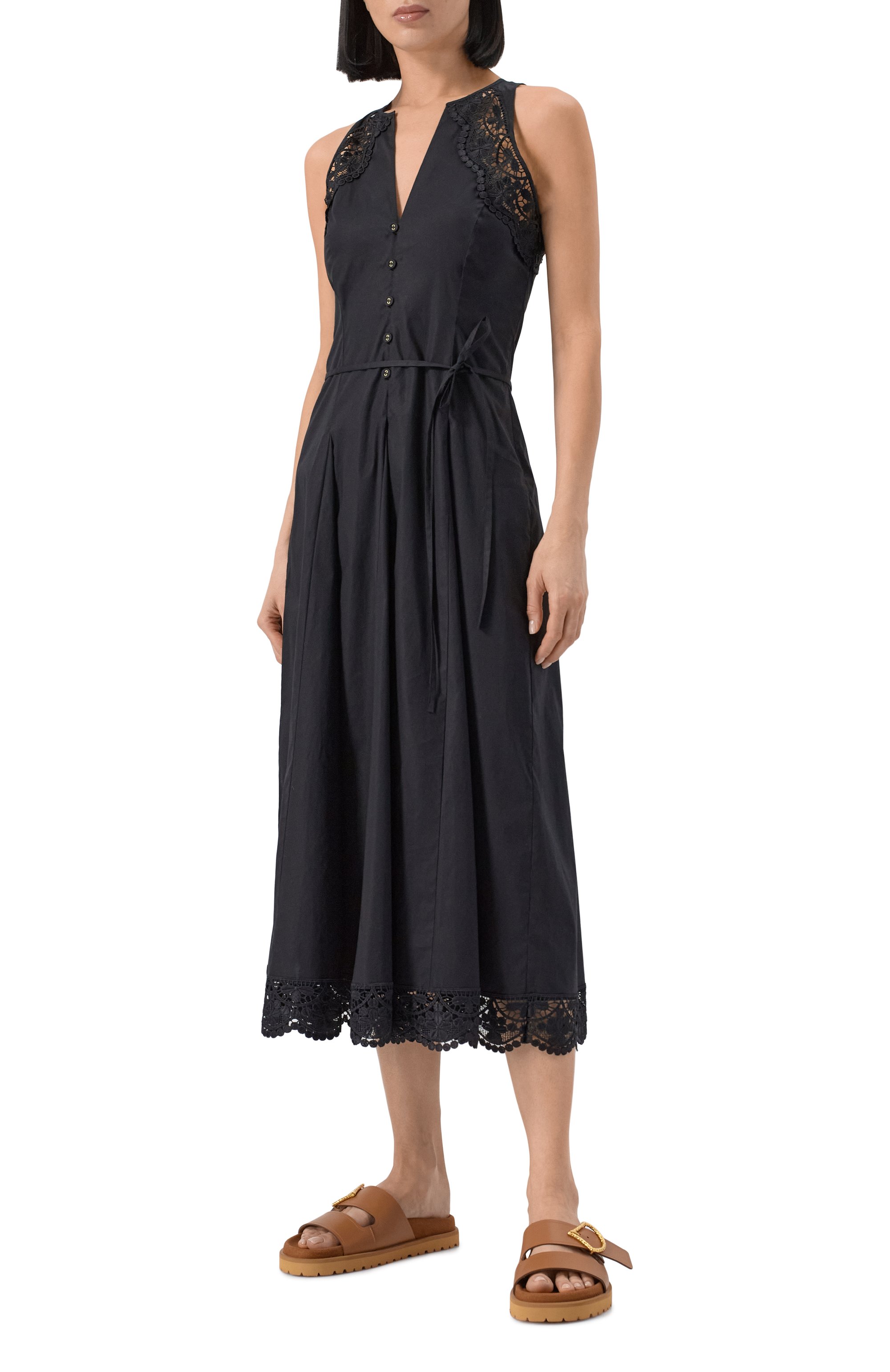 Хлопковое платье TWINSET, арт. 251TT2090, фото 3