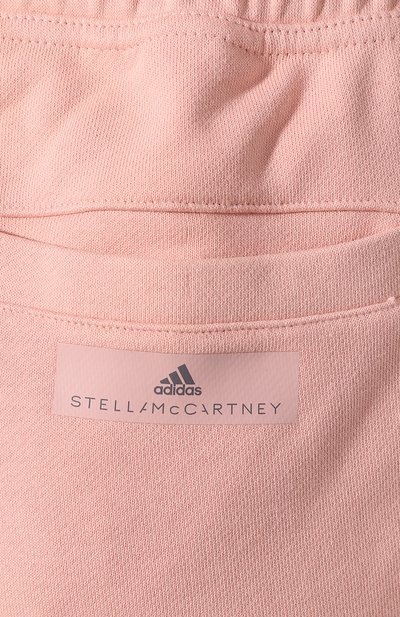 Хлопковые брюки ADIDAS BY STELLA MCCARTNEY розового цвета по цене 6995 руб., арт. FL2847, фото 5 Хлопковые брюки ADIDAS BY STELLA MCCARTNEY, арт. FL2847, фото 5