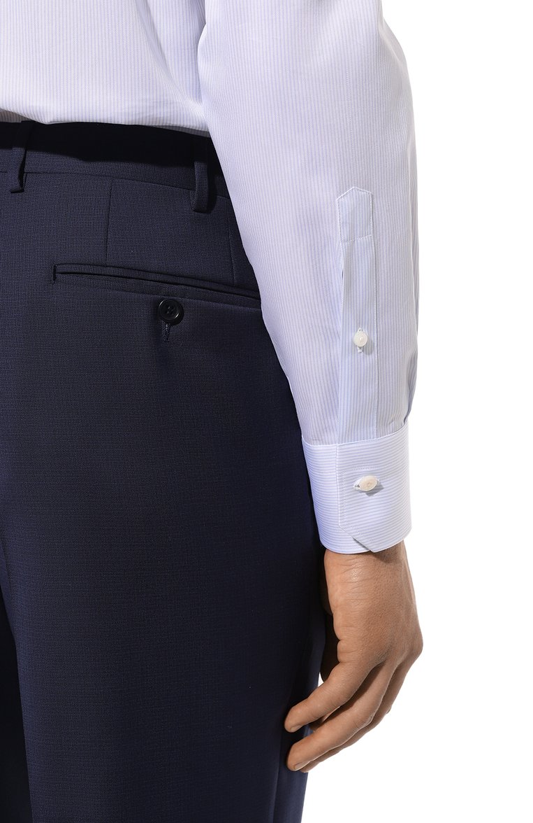 Хлопковая сорочка ZEGNA, арт. 701036A7/9MS0BA, фото 1