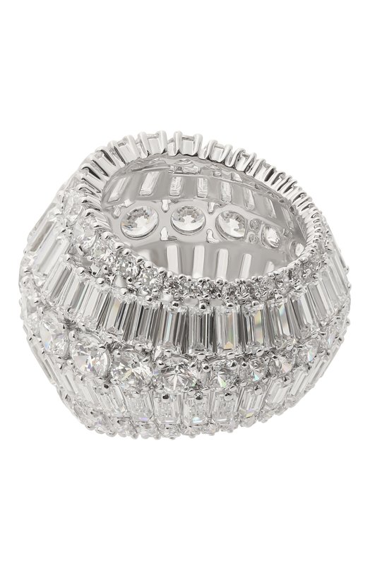 Кольцо Hyperbola Swarovski 5610393 Серебряный  5610393 Фото 3