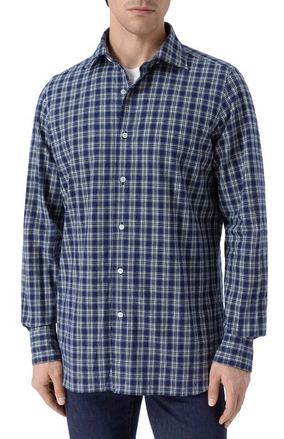 Хлопковая рубашка FINAMORE 1925, арт. NAP0LI/A5093, фото 3