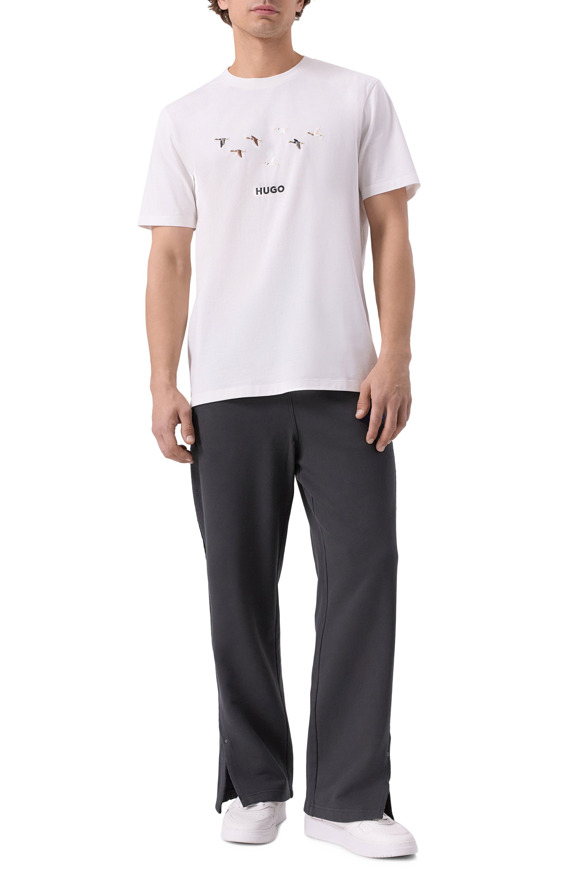 Хлопковые брюки HUGO BLUE, арт. 50542841, фото 2