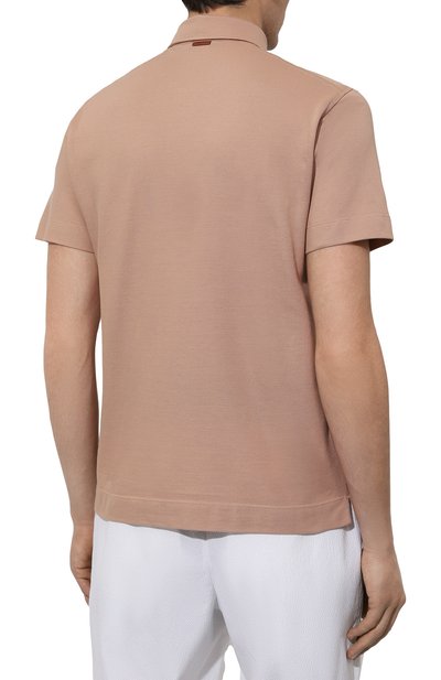 Хлопковое поло ZEGNA, арт. UD392A7/D752, фото 4